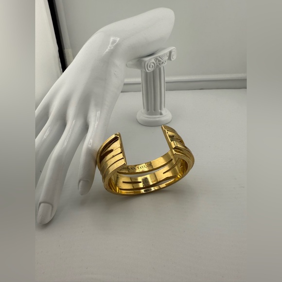 Ann Taylor Gold Tone Cuff Bracelet - Picture 6 of 6